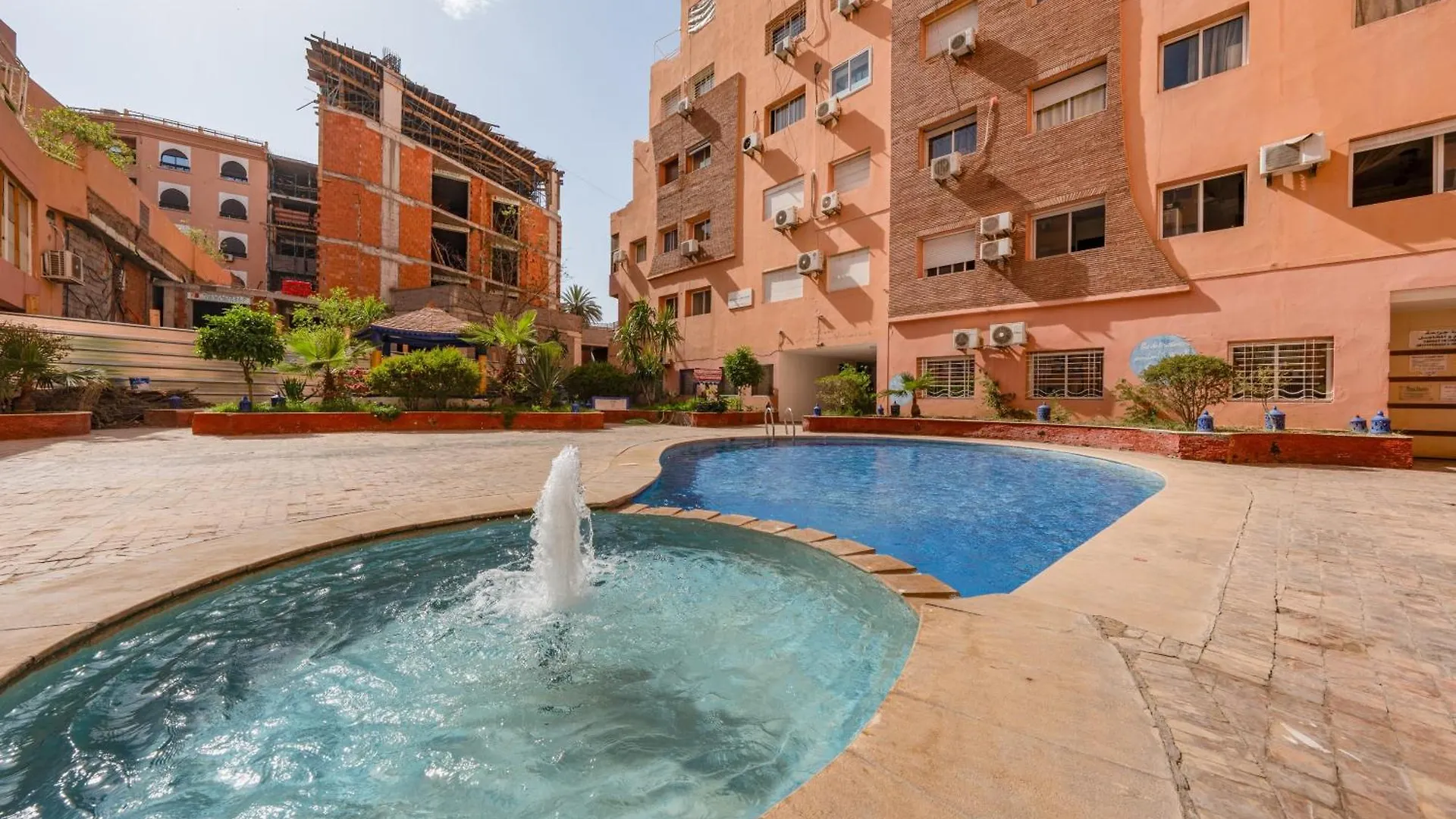 Apartmán Elegant Appartement 2 Chambres Avec Piscine Et Climatisation A Gueliz Marakéš Maroko